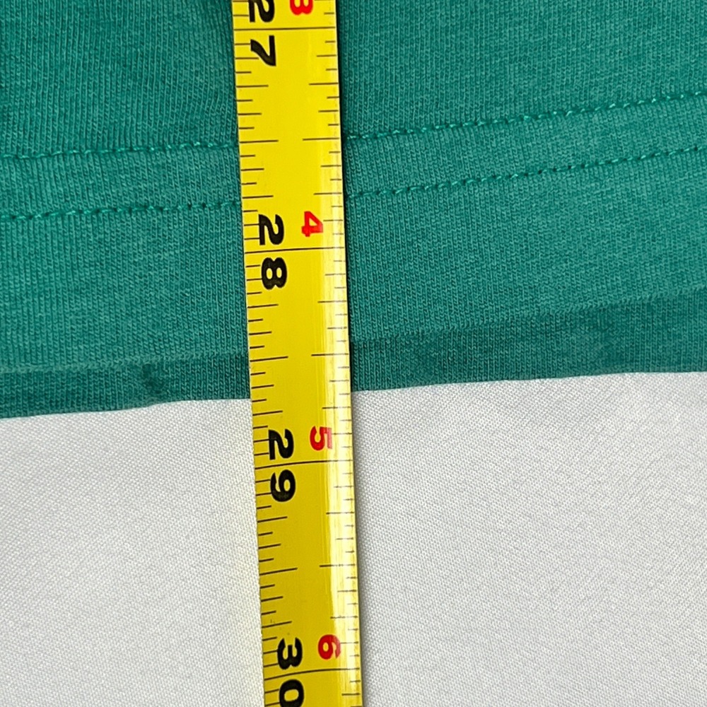 Lacoste Men's Tennis Crocodile Logo Graphic T Shirt Green Cotton Size 6 - Picture 6 of 6